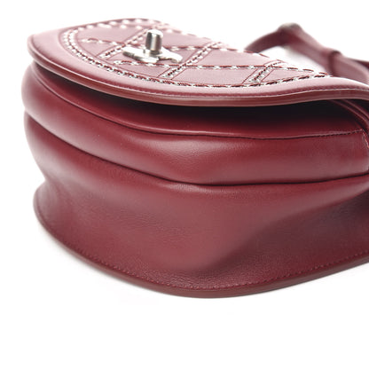 Chanel Calfskin Coco Eyelets Small Flap Bag Red 6 of 10