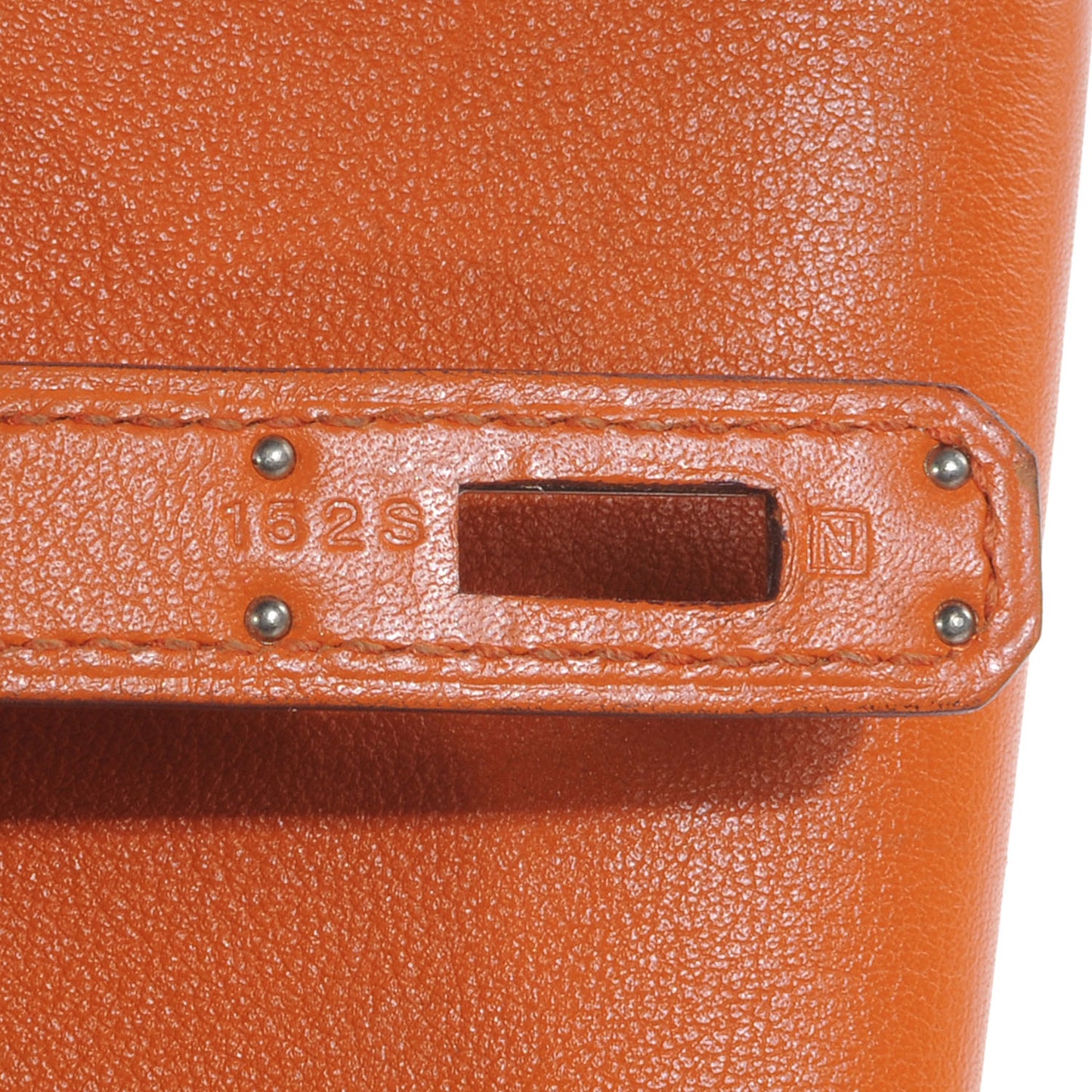Swift Kelly Cut Clutch Pochette Orange