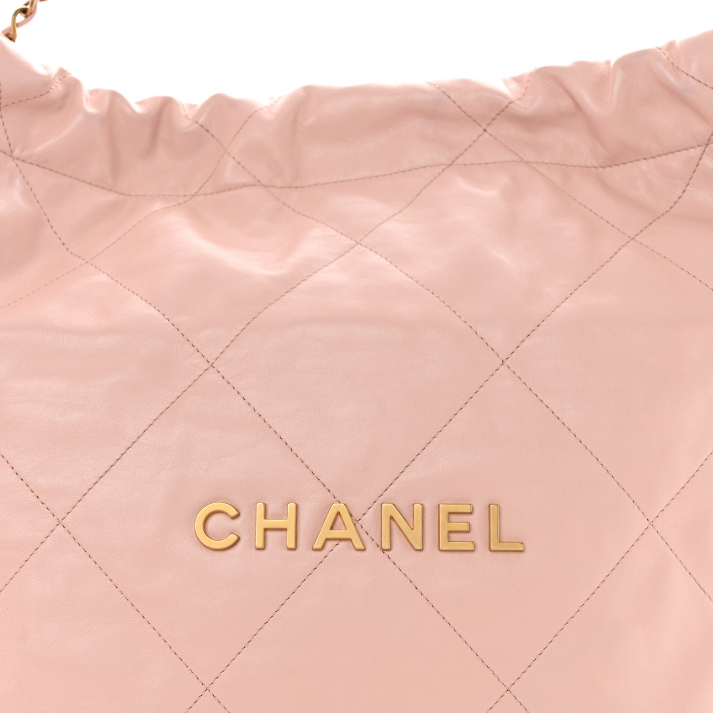 Calfskin Quilted Small Chanel 22 Pink