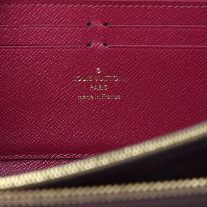 Louis Vuitton Monogram Clemence Wallet Fuchsia 6 of 7