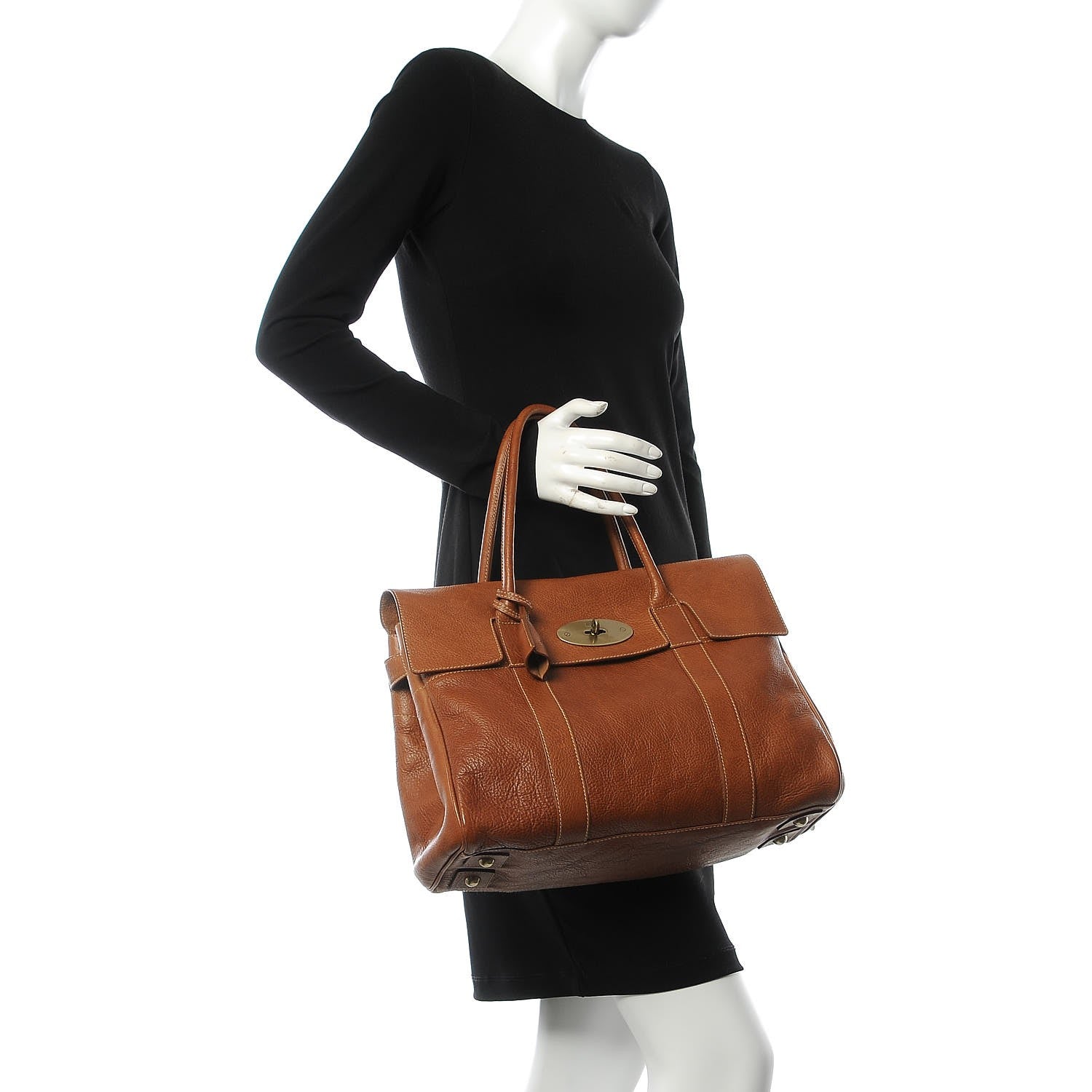 Mulberry Natural Leather Bayswater Oak 2 of 7