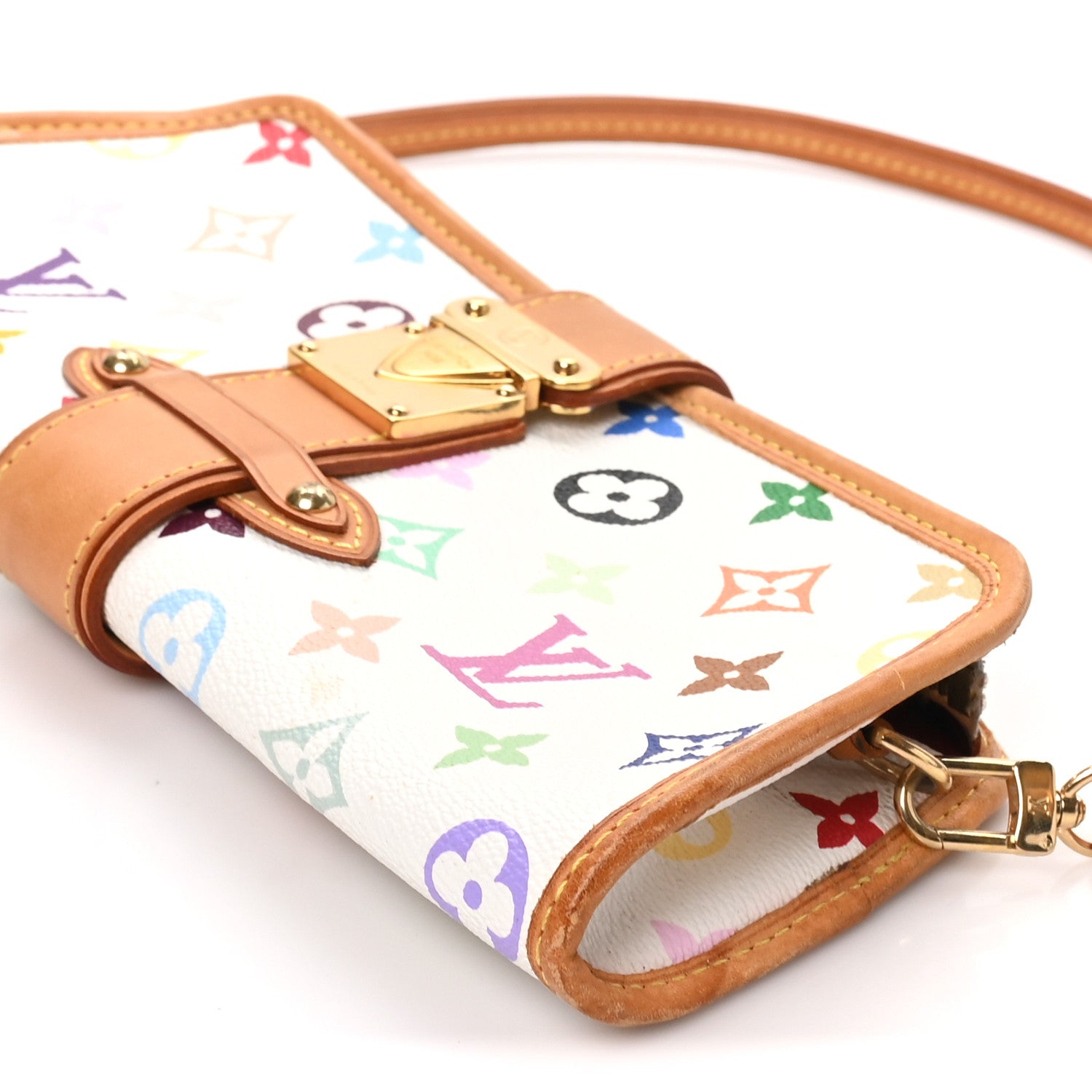 Louis Vuitton Monogram Multicolor Shirley White 9 of 9