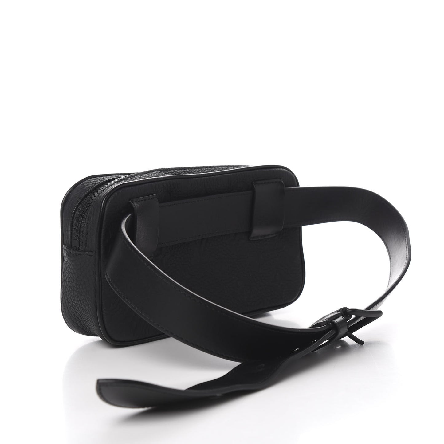 Taurillon Monogram Uniformes Solar Ray Soft Pochette Volga Belt Bag Black