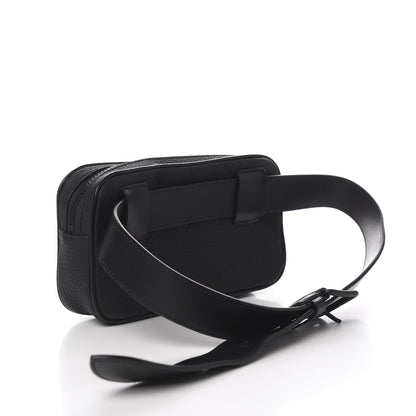 Louis Vuitton Taurillon Monogram Uniformes Solar Ray Soft Pochette Volga Belt Bag Black 2 of 8