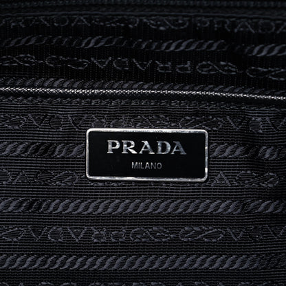 Prada Nylon Vela Messenger Bag Black 9 of 10