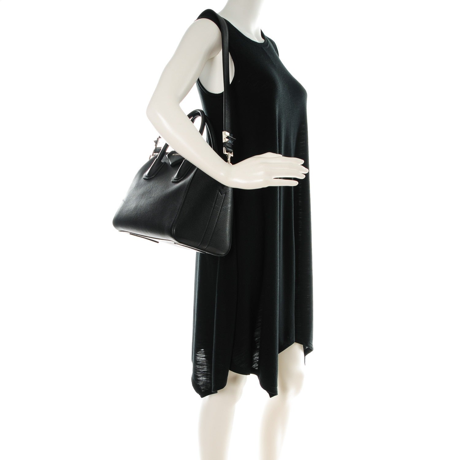 Givenchy Sugar Goatskin Small Antigona Black 2 of 7