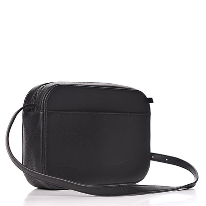 Balenciaga Calfskin Logo S Everyday Camera Bag Black 3 of 8