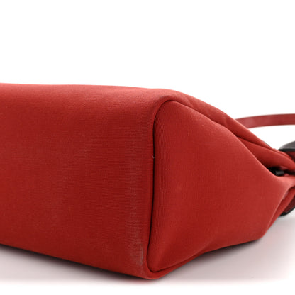 Hermes Military Toile Vache Hunter Tri-Color Herbag Zip Retourne 31 PM Rouge H Rouge Sellier Rose Mexico 11 of 14