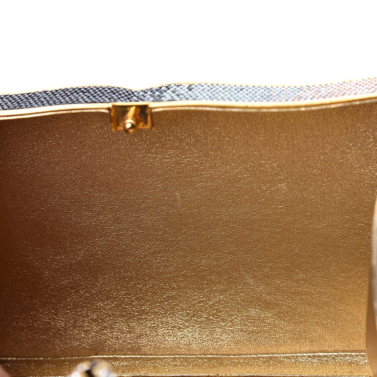 Swarovski Crystal Flower Minaudiere Clutch
