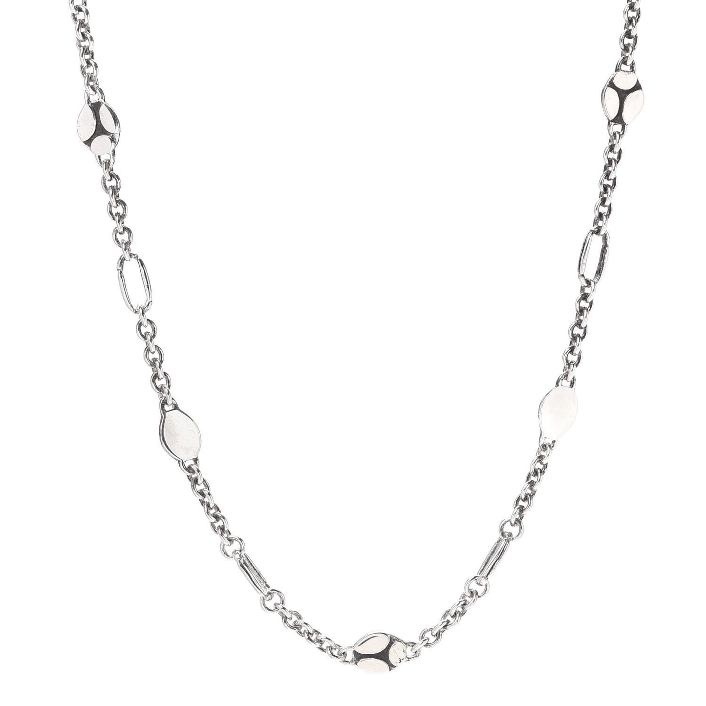 Sterling Silver Kali Menari Station Necklace