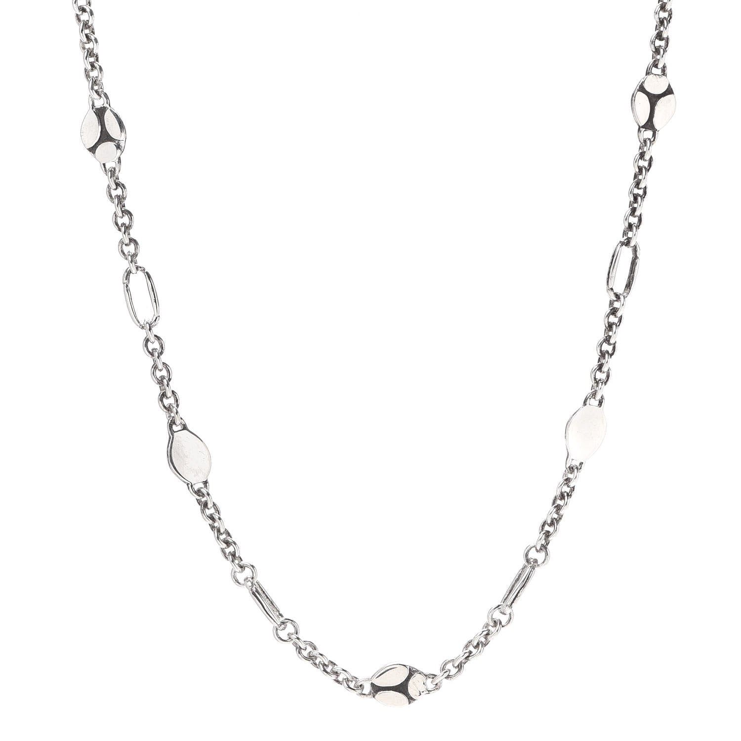 John Hardy Sterling Silver Kali Menari Station Necklace 1 of 5