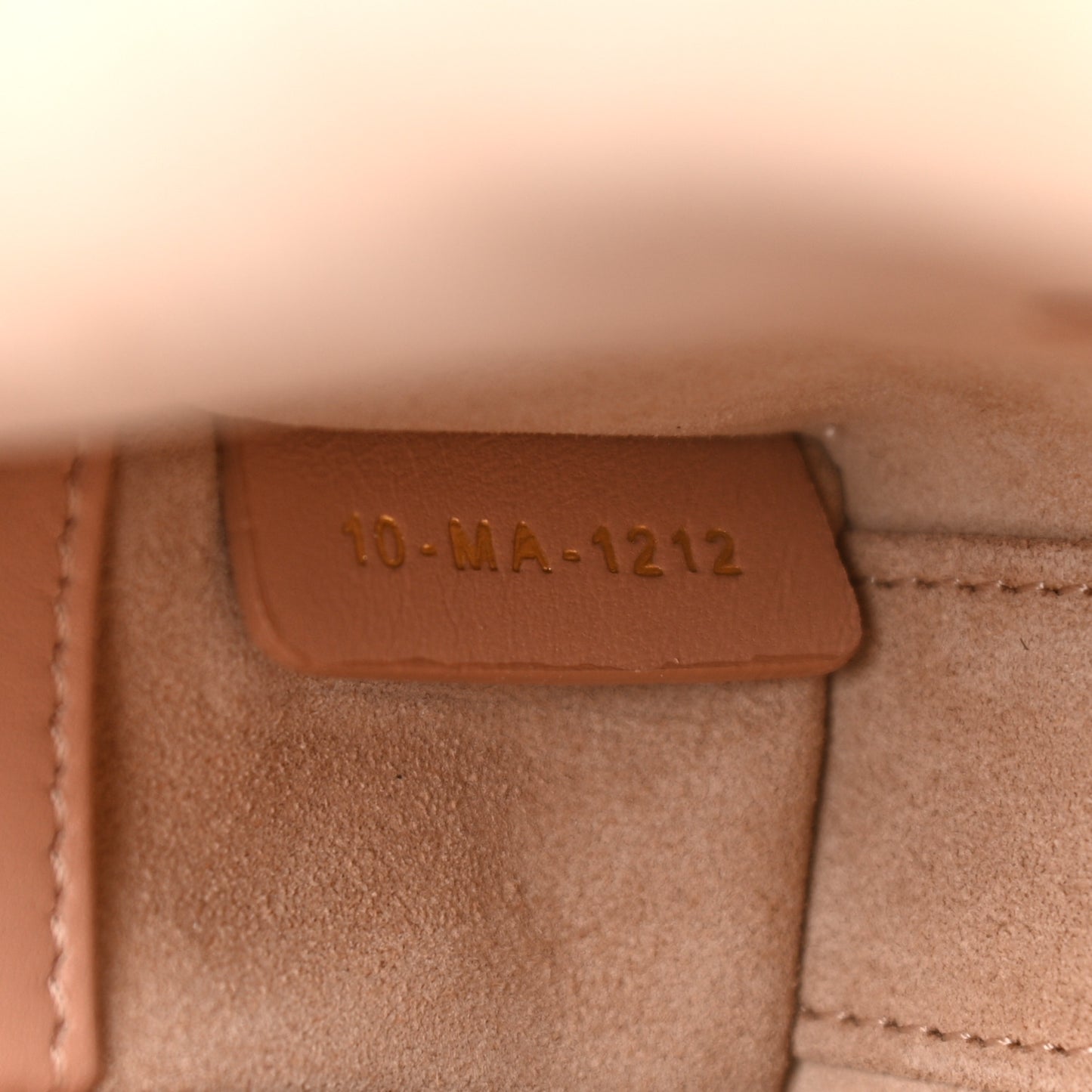 Lambskin Cannage Micro Lady D-Joy Rose De Vents