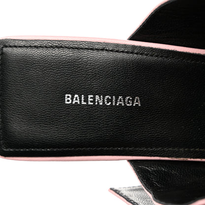 Balenciaga Shiny Calfskin Belt 40mm Mules 36 Pink 6 of 8