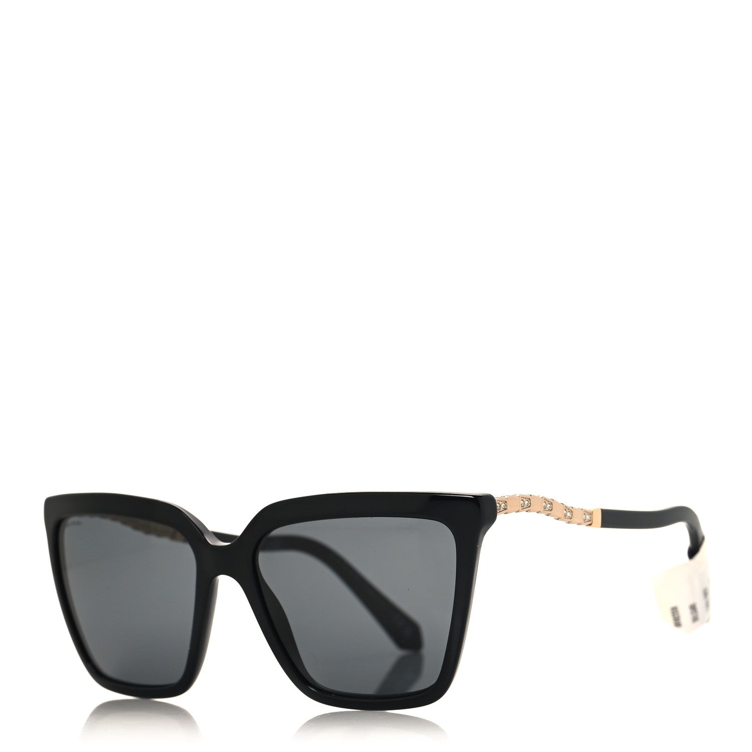Bulgari Acetate Sunglasses 8255-B Black 1 of 6