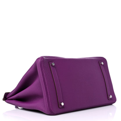 Hermes Togo Birkin 35 Anemone 4 of 9