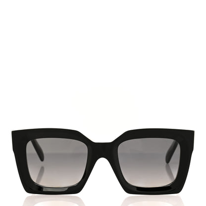 Celine Acetate Square Sunglasses CL401301 Black 2 of 7