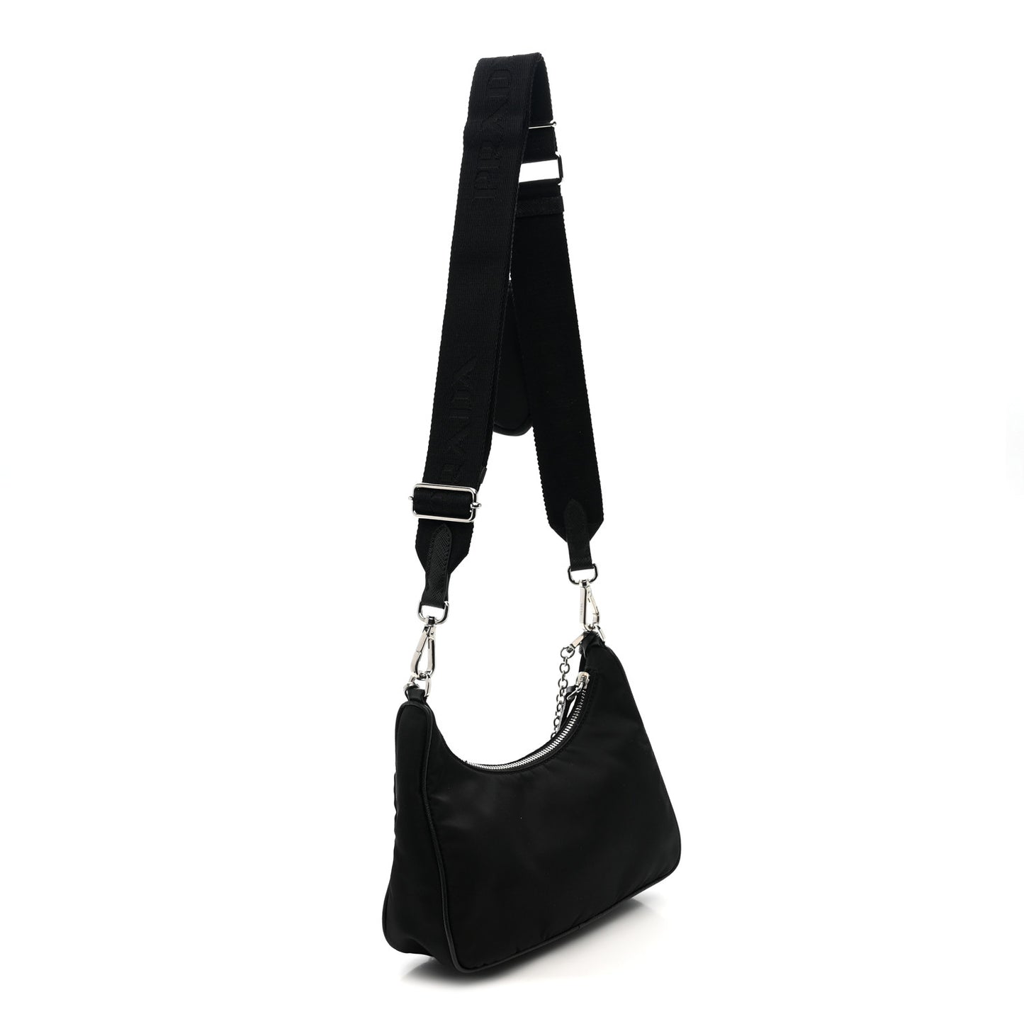 Nylon Re-Edition 2005 Shoulder Bag Black
