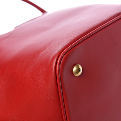 Saint Laurent Calfskin Large Emmanuelle Bucket Bag Lipstick Red 10 of 12