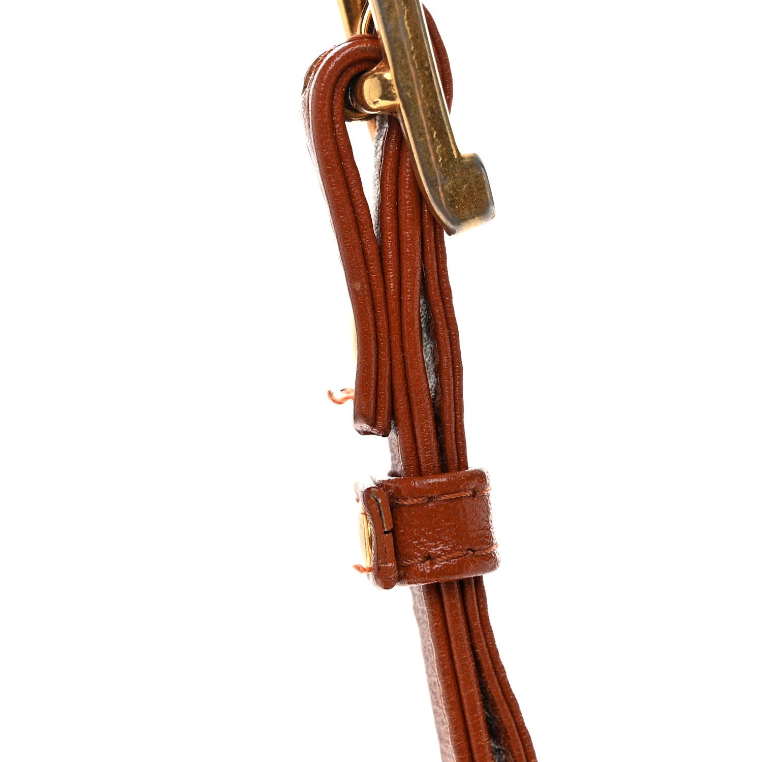 MCM Visetos Barrel Bag Cognac 10 of 10