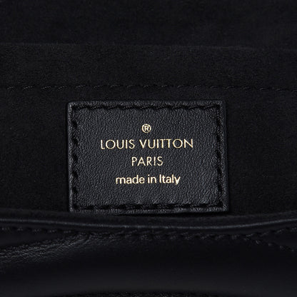 Louis Vuitton Calfskin Love Lock New Wave Chain MM Black 6 of 10