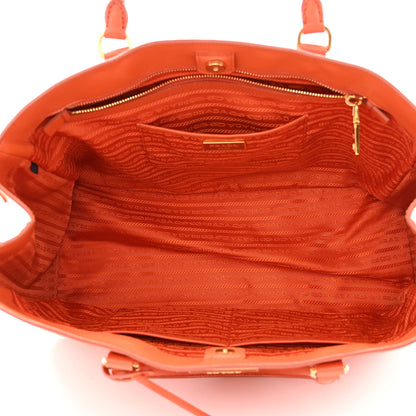 Prada Saffiano Lux Large Tote Papaya 5 of 12