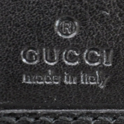 Gucci Leather Compact Britt Wallet Black 5 of 7