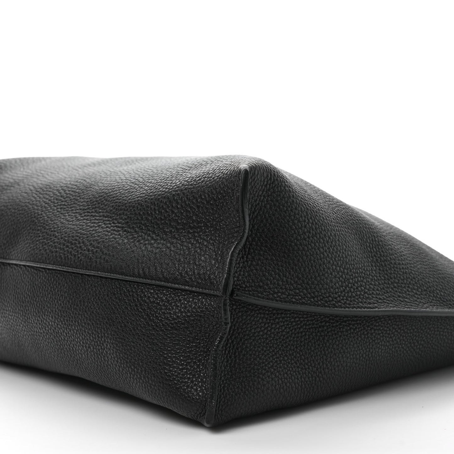 Grained Calfskin Patti Tote Black