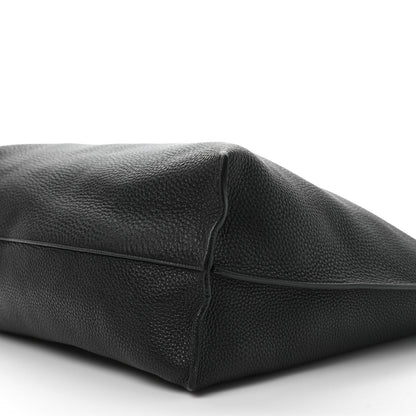 Saint Laurent Grained Calfskin Patti Tote Black 8 of 8