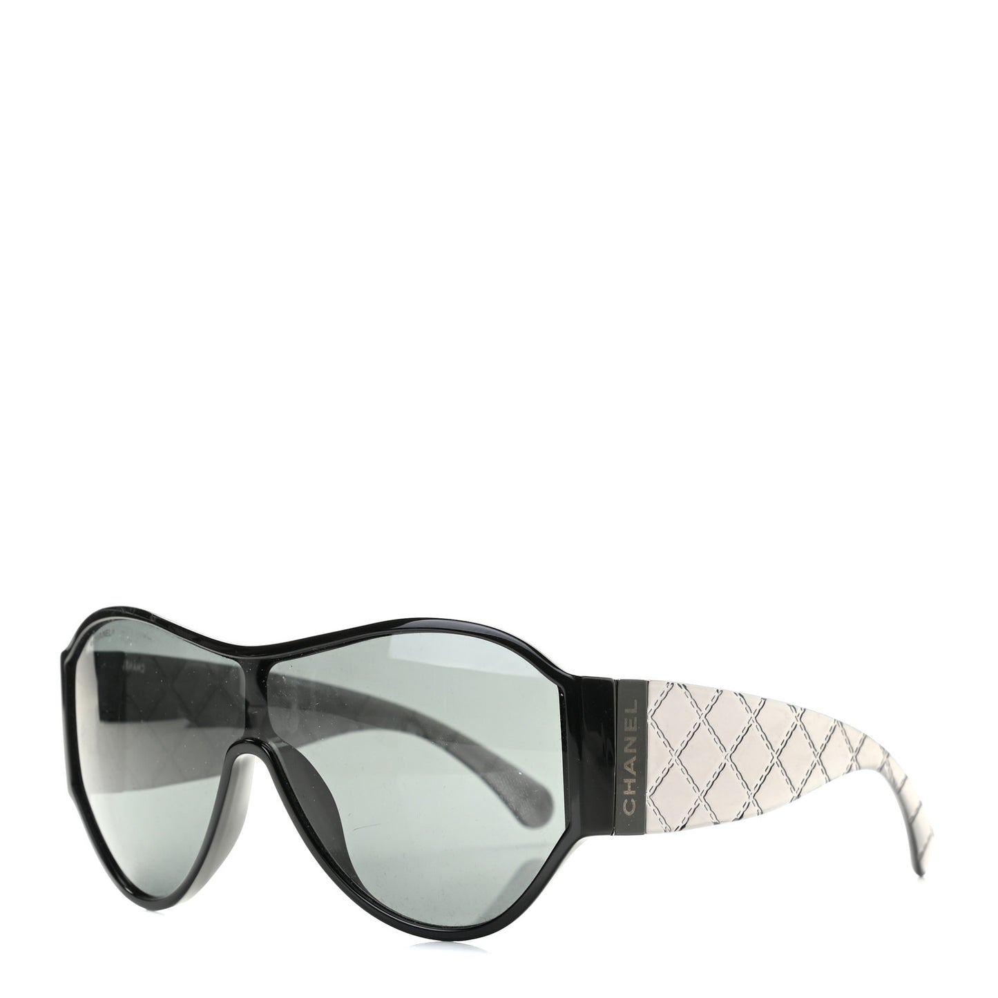 Acetate Quilted CC Sunglasses 5426 Black