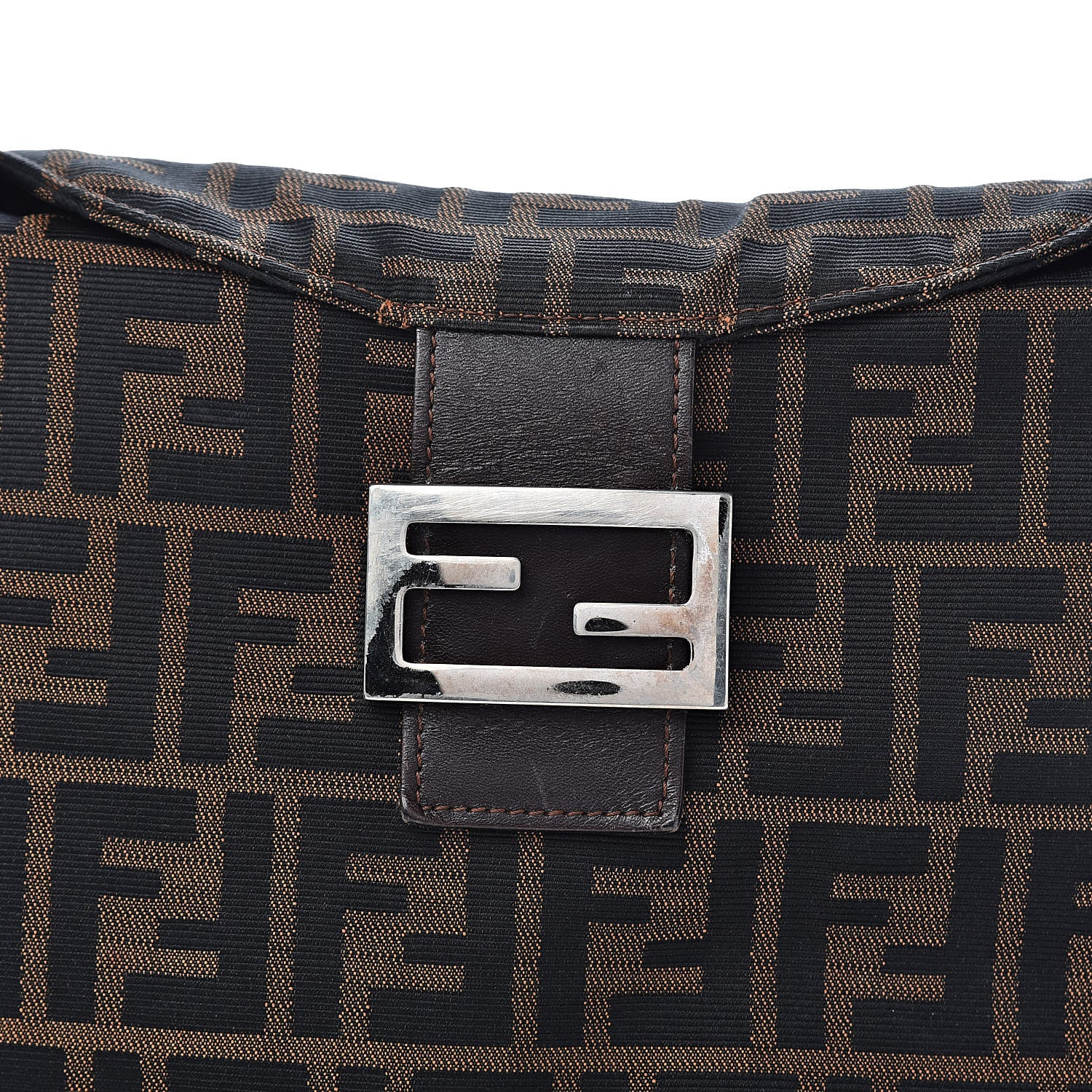Fendi Zucca Mini Shoulder Bag Tobacco 10 of 10