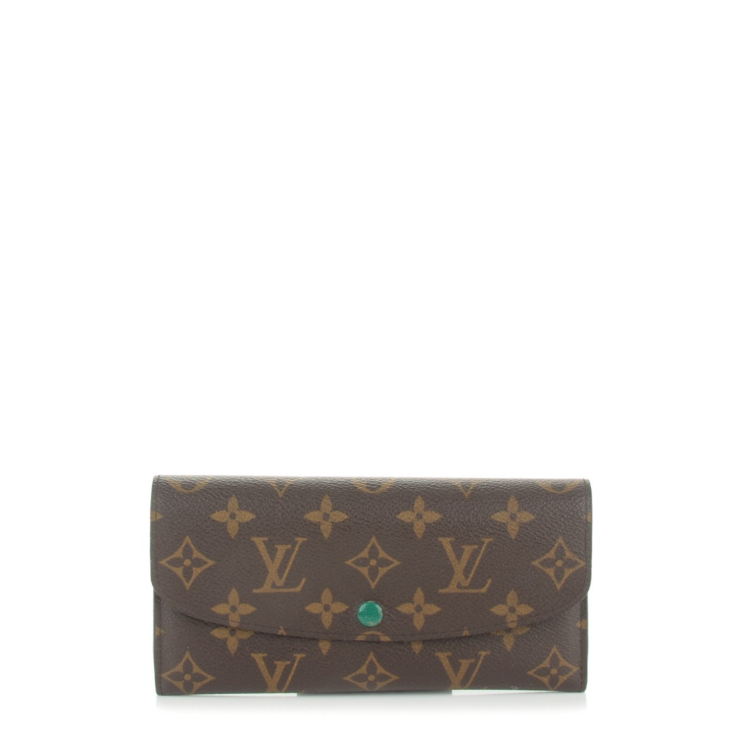 Louis Vuitton Monogram Emilie Wallet Vert 1 of 8