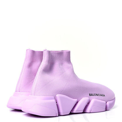 Balenciaga Technical 3D Recycled Knit Womens Speed 2.0 Sneakers 37 Monocolor Light Pink 4 of 7