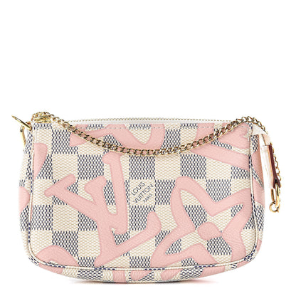 Louis Vuitton Damier Azur Tahitienne Mini Pochette Accessories 1 of 7