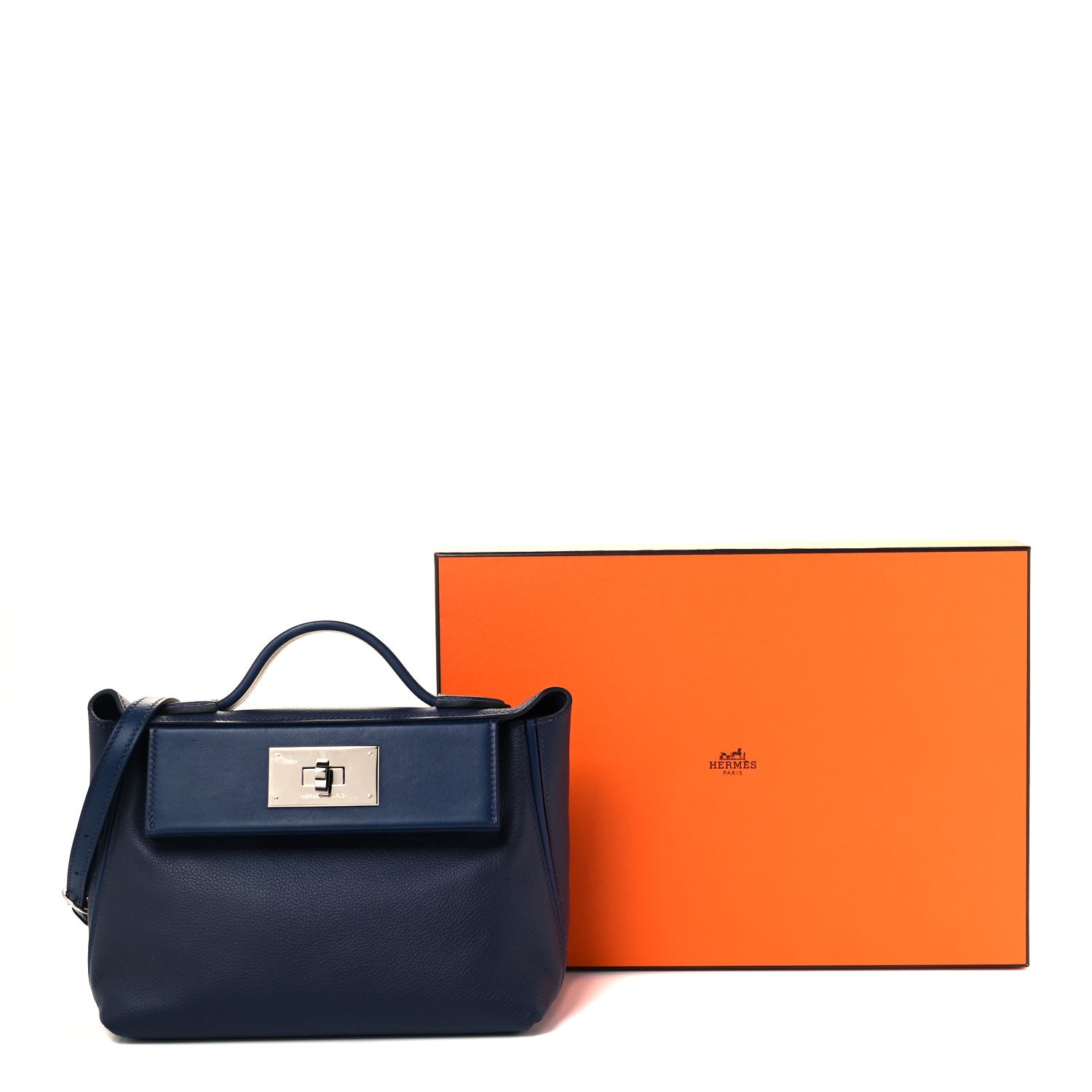 Hermes Evercolor Swift 24/24 21 Bleu Nuit Bleu Navy 11 of 11
