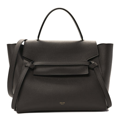 Celine Grained Calfskin Mini Belt Bag Grey 1 of 10