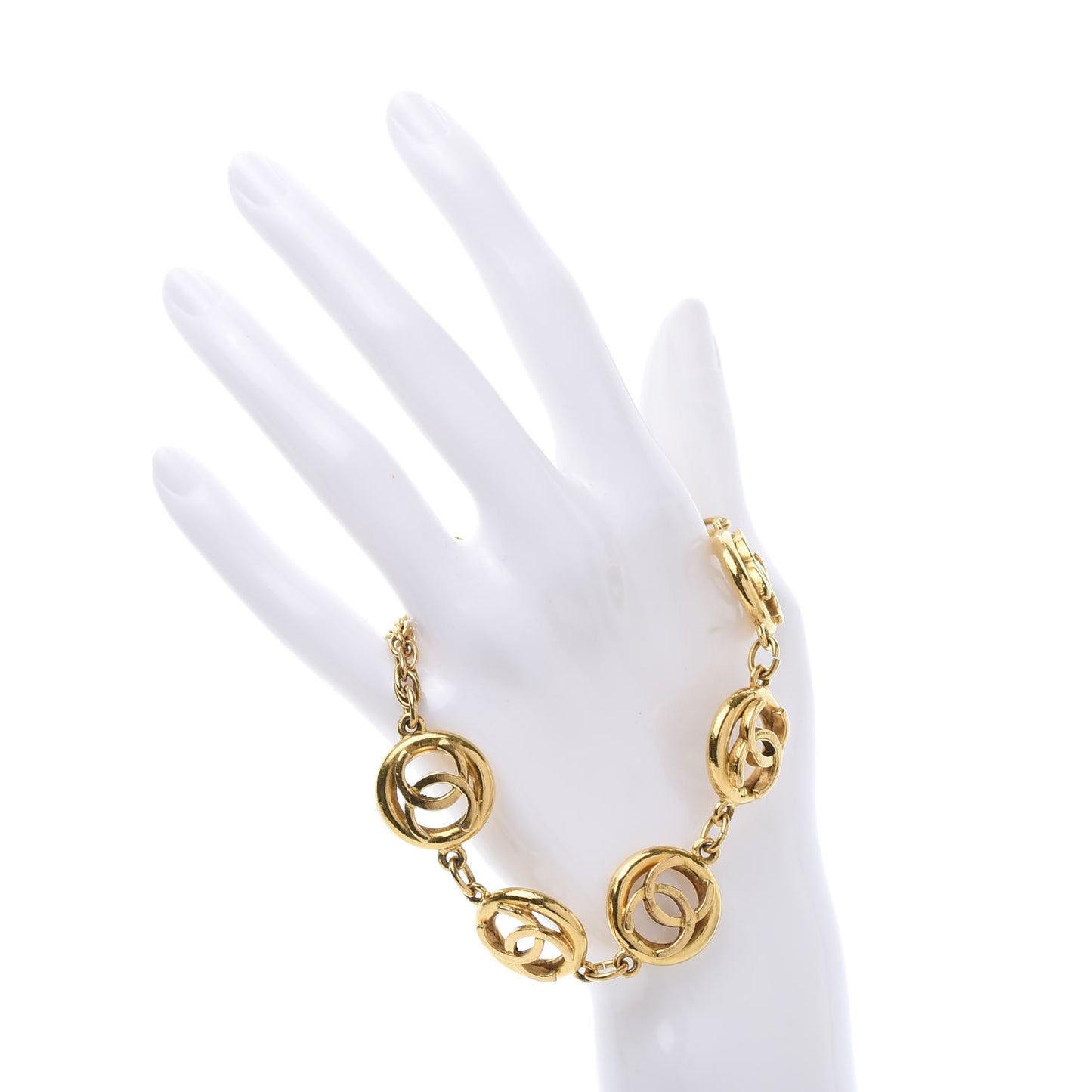 CC Cutout Bracelet Gold