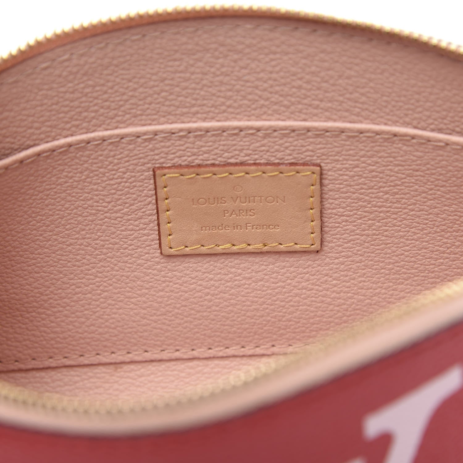Louis Vuitton Monogram Giant Cosmetic Pouch Rouge 6 of 8
