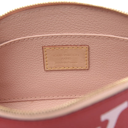 Louis Vuitton Monogram Giant Cosmetic Pouch Rouge 6 of 8