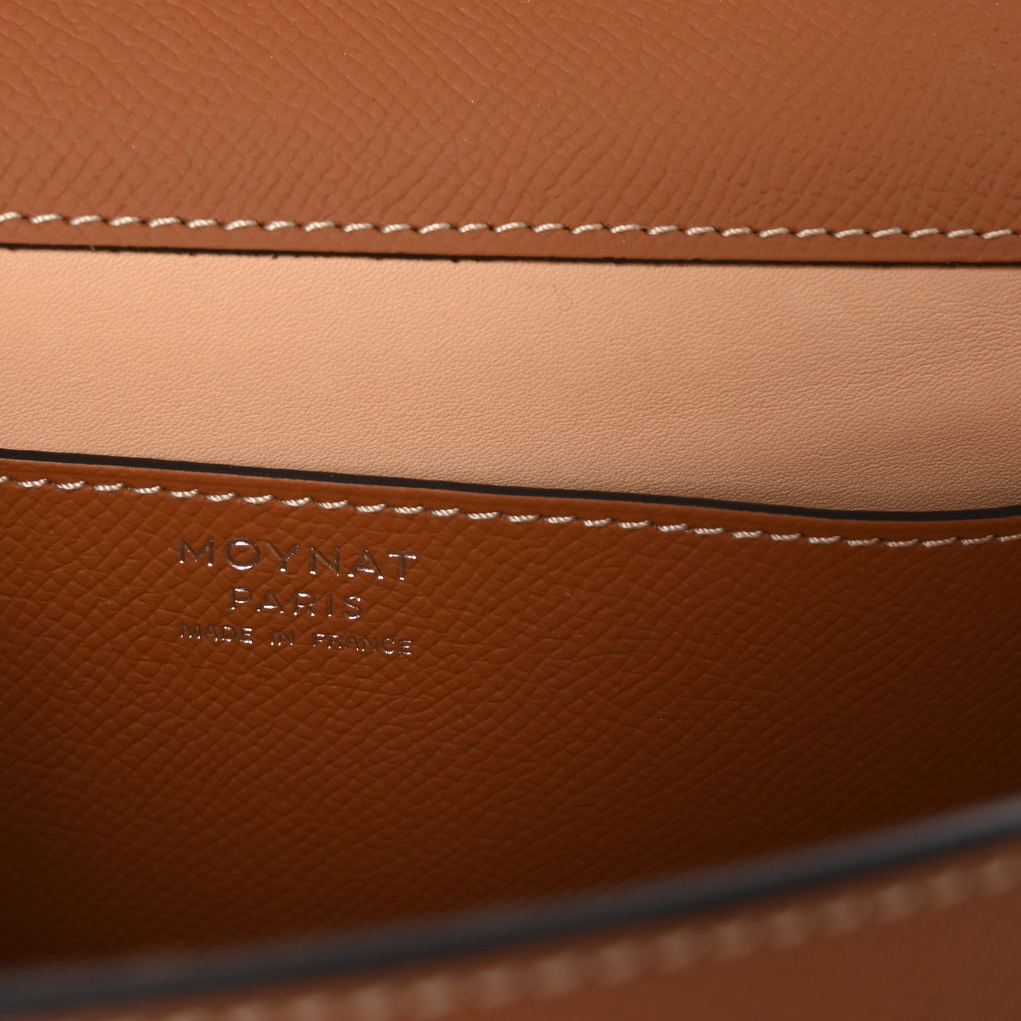 Carat Calfskin Flori PM Camel