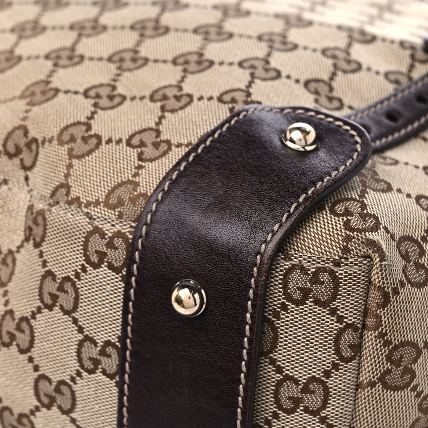 Monogram Medium Pelham Shoulder Bag Dark Brown