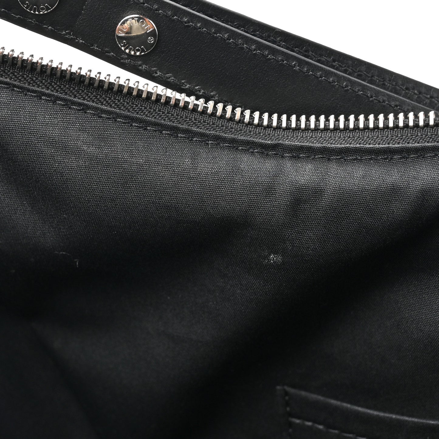 Nylon Monogram Loop Pocket Hobo Polar Night