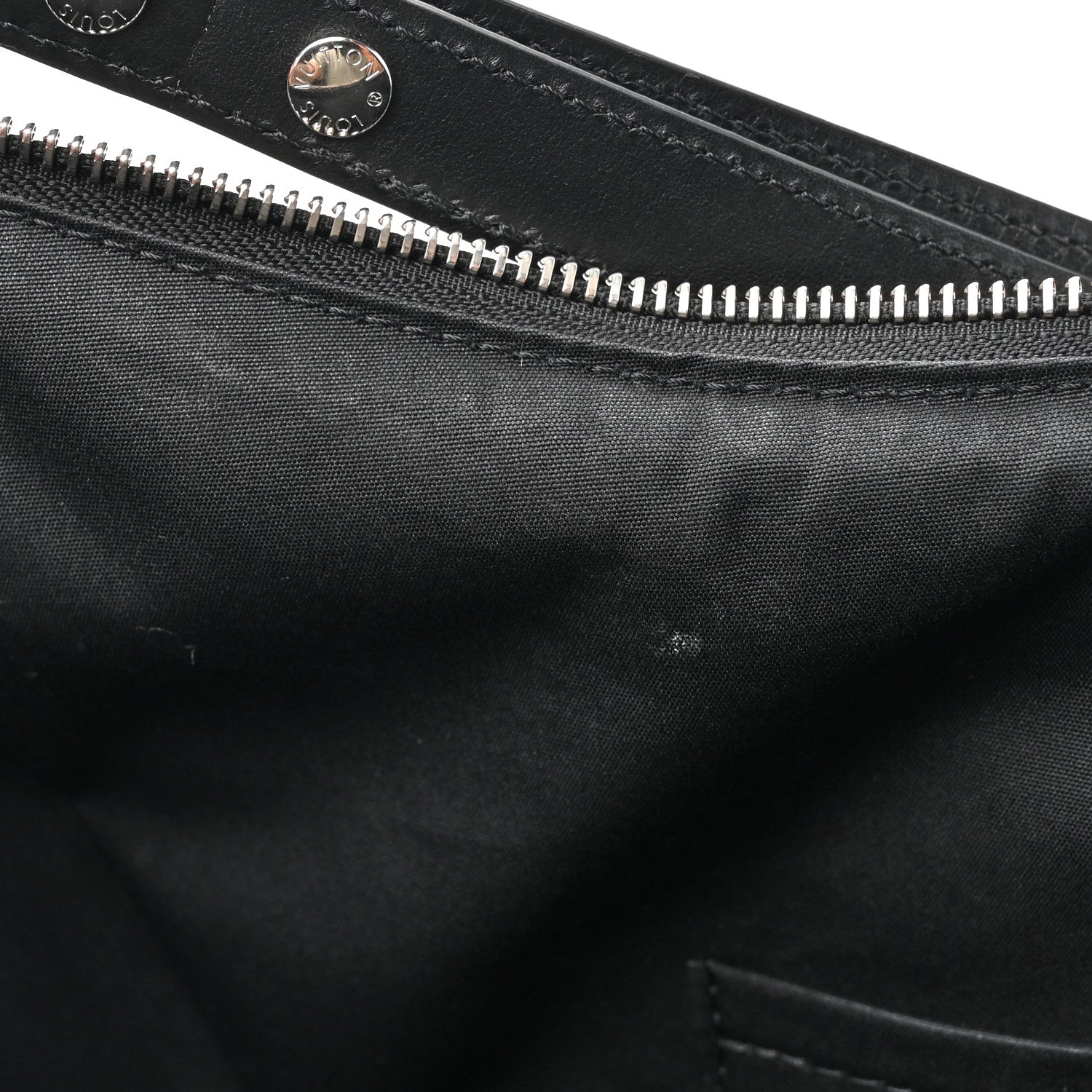 Louis Vuitton Nylon Monogram Loop Pocket Hobo Polar Night 10 of 11