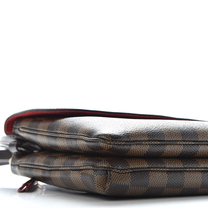 Louis Vuitton Damier Ebene Twice Cherry 6 of 10