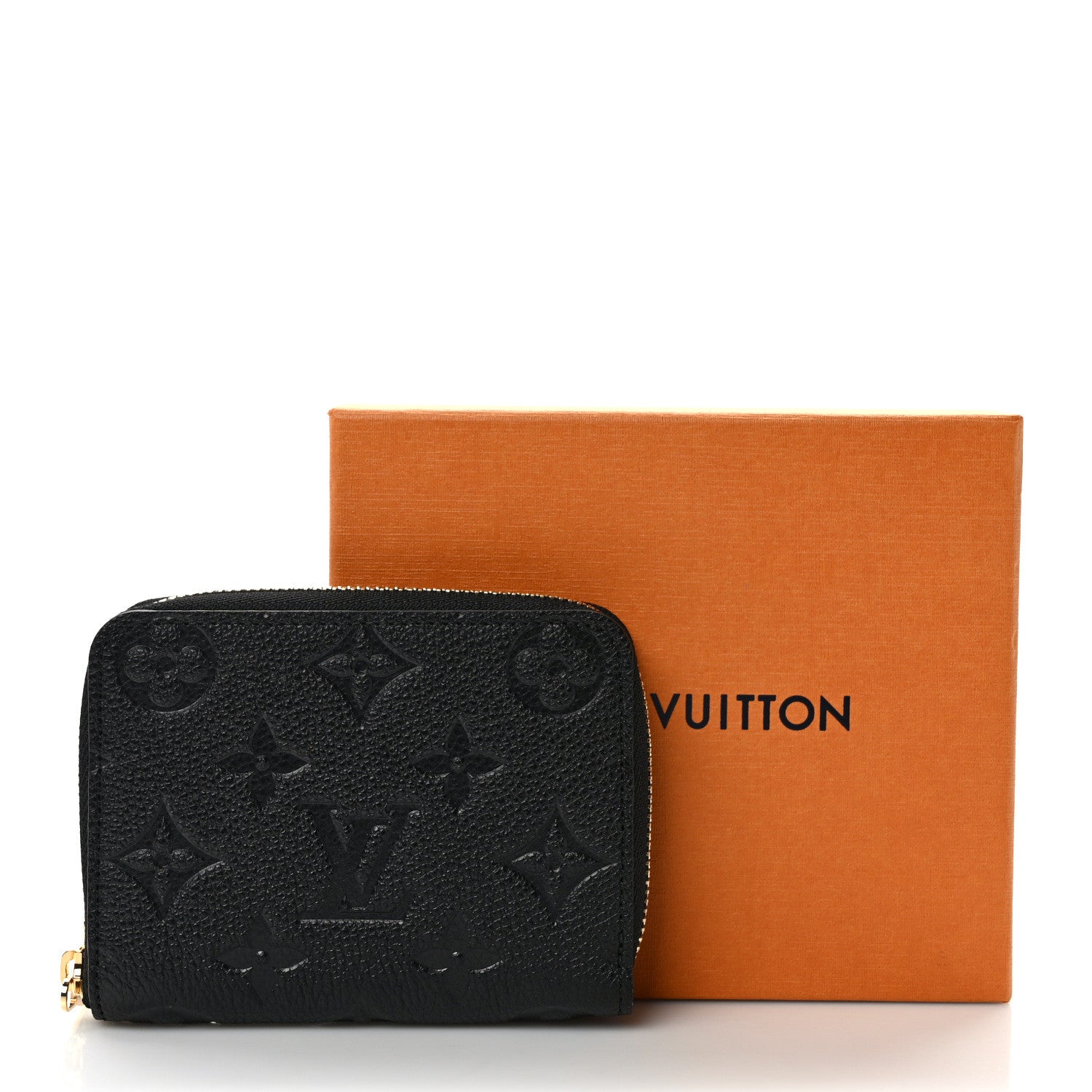 Louis Vuitton LOUIS VUITTON Empreinte Zippy Coin Purse Black 8 of 8