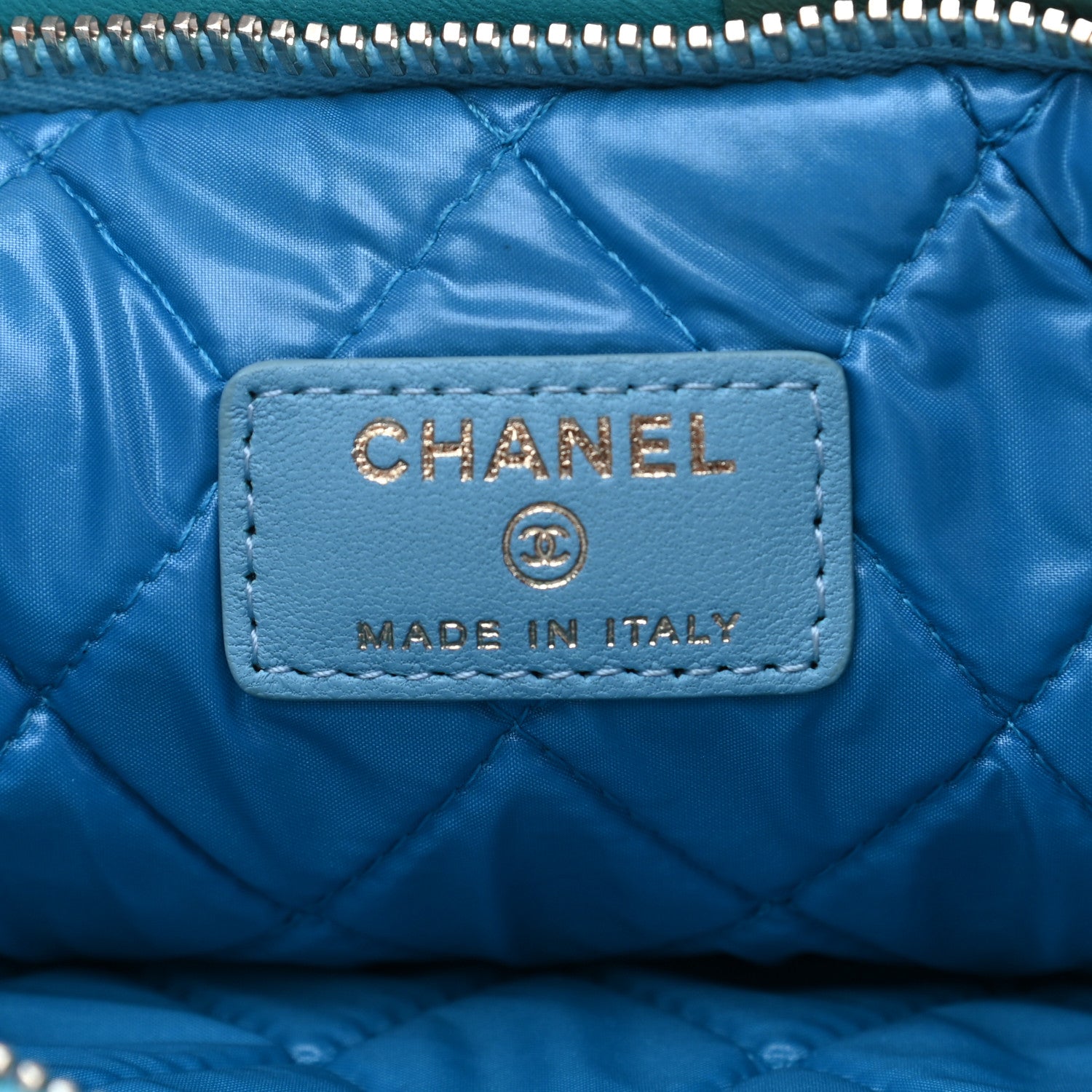 Chanel Lambskin Patchwork Large Cosmetic Case Multicolor 6 of 10