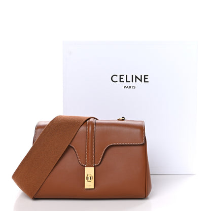 Celine Smooth Calfskin Teen 16 Crossbody Bag Soft Tan 11 of 11