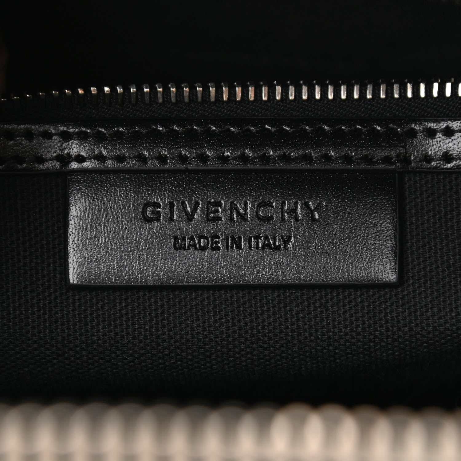 Givenchy Shiny Lord Calfskin Small Antigona Black 6 of 8