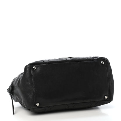 Chanel Calfskin Small Diamond Stitch Tote Black 4 of 5