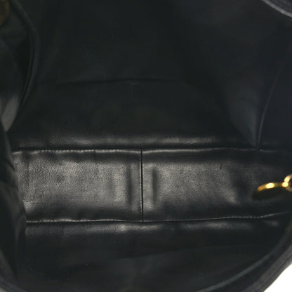 Chanel Caviar Large CC Shoulder Bag Black 5 of 9
