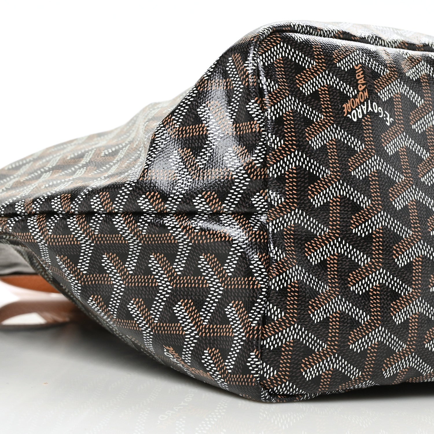 Goyard Goyardine Saint Louis PM Black Gold 9 of 11